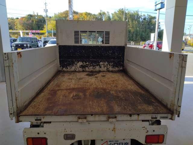 キャリイトラック ６６０　清掃ダンプ　１方開　マレル式ダンプ機構（9枚目）