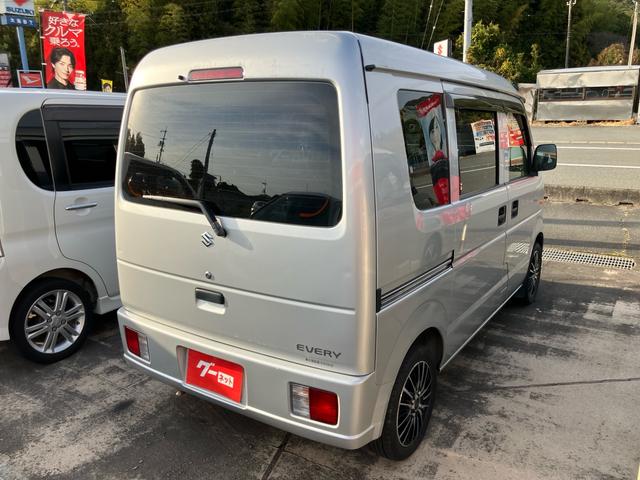 エブリイ PA 5速マニュアル(MT)車 両側電動スライドドア アルミホイール エアバッグ エアコン パワーステアリング ハイルーフ 衝突安全ボディ(5枚目)