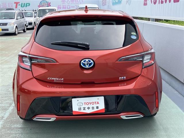 カローラスポーツ ハイブリッドＧ　Ｚ　ワンセグ　メモリーナビ　ミュージックプレイヤー接続可　バックカメラ　衝突被害軽減システム　ＥＴＣ　ＬＥＤヘッドランプ　ワンオーナー　記録簿（11枚目）
