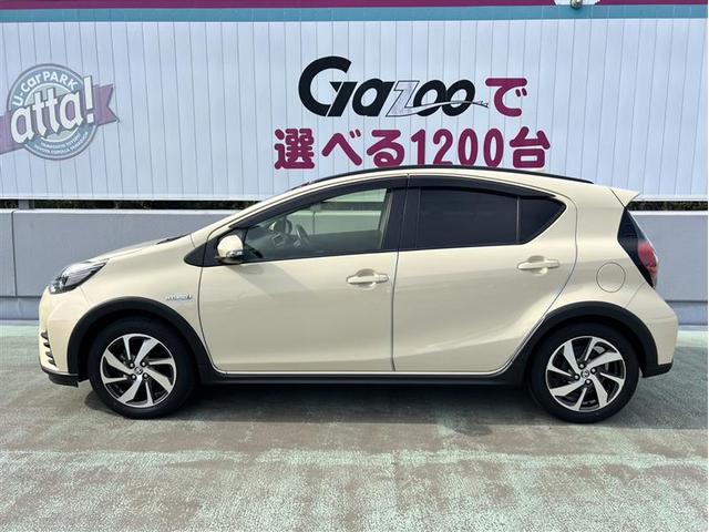 アクア クロスオーバー フルセグ HDDナビ DVD再生 バックカメラ 衝突被害軽減システム ETC LEDヘッドランプ ワンオーナー 記録簿(9枚目)