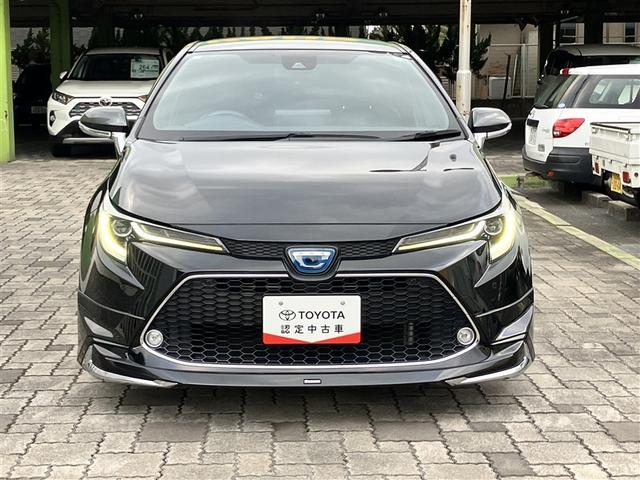 カローラツーリング ハイブリッド ダブルバイビー フルセグ ミュージックプレイヤー接続可 バックカメラ 衝突被害軽減システム ETC LEDヘッドランプ ワンオーナー フルエアロ 記録簿(2枚目)