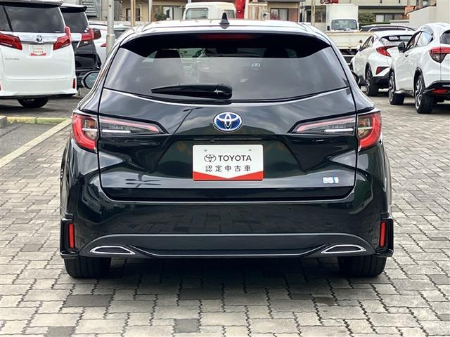 カローラツーリング ハイブリッド ダブルバイビー フルセグ ミュージックプレイヤー接続可 バックカメラ 衝突被害軽減システム ETC LEDヘッドランプ ワンオーナー フルエアロ 記録簿(7枚目)