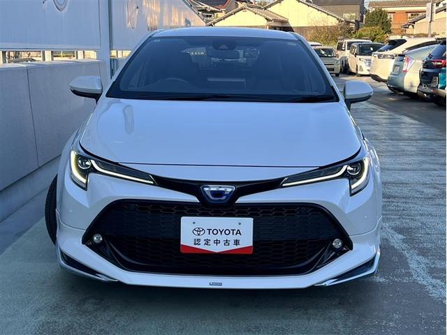 カローラスポーツ ハイブリッドG スタイルパッケージ フルセグ メモリーナビ ミュージックプレイヤー接続可 バックカメラ 衝突被害軽減システム ETC ドラレコ LEDヘッドランプ ワンオーナー フルエアロ 記録簿(12枚目)