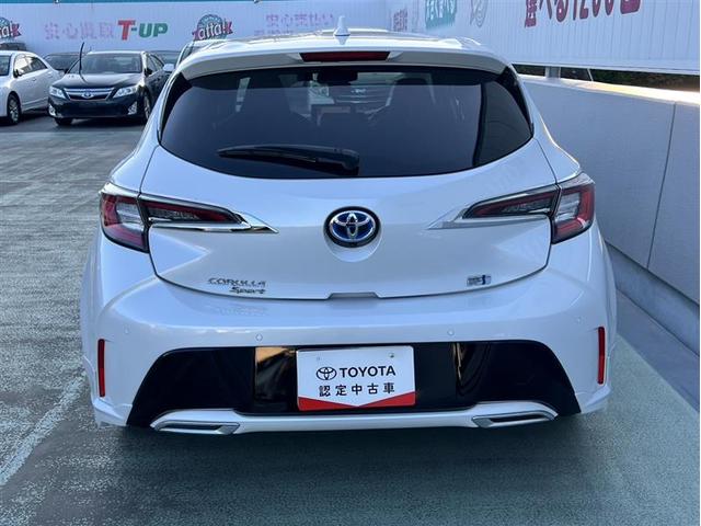 カローラスポーツ ハイブリッドG スタイルパッケージ フルセグ メモリーナビ ミュージックプレイヤー接続可 バックカメラ 衝突被害軽減システム ETC ドラレコ LEDヘッドランプ ワンオーナー フルエアロ 記録簿(14枚目)