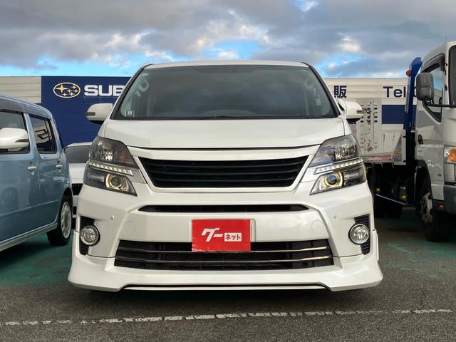 ヴェルファイア ２．４Ｚ　ゴールデンアイズ　両側電動スライドドア　バックカメラ　スマートキー　サンルーフ　後席モニター　後席エアコン　オートライト　Ｂｌｕｅｔｏｏｔｈ接続（2枚目）