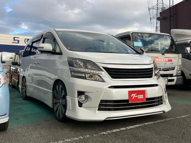 ヴェルファイア ２．４Ｚ　ゴールデンアイズ　両側電動スライドドア　バックカメラ　スマートキー　サンルーフ　後席モニター　後席エアコン　オートライト　Ｂｌｕｅｔｏｏｔｈ接続（3枚目）