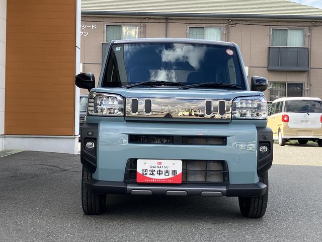 タフト Ｇ　ダーククロムベンチャー　シートヒーター　バックカメラ　ガラスルーフ　衝突安全ボディ　シートヒーター付き　盗難防止システム　キーフリー　オートライト　誤発進抑制装置　ＬＥＤライト　レーンキープアシスト　リアカメラ　記録簿　アルミ　コーナーソナー　禁煙車（2枚目）