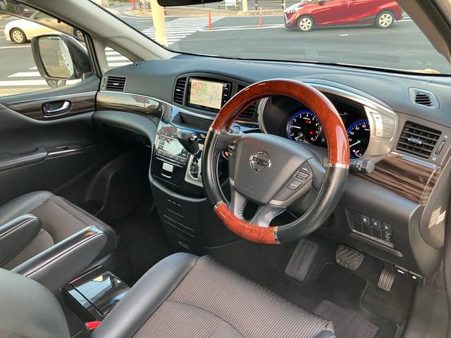 エルグランド 250ハイウェイスターS 両側パワースライドドア ドライブレコーダー スマートキー プッシュスタート ナビTV バックカメラ Bluetooth接続 3列シート クルーズコントロール ABS エアバッグ 盗難防止装置(14枚目)