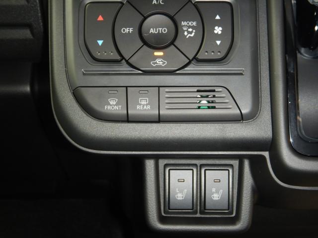 スペーシアカスタム ハイブリッドＸＳターボ　ワンオーナー　登録済未使用　禁煙車　衝突被害軽減システム　レーダークルーズ　両側パワスラドア　ＬＥＤヘットライト　ハーフレザー　コーナーセンサー　スマートキー　オートハイビーム　オートエアコン　ＨＵＤ（14枚目）