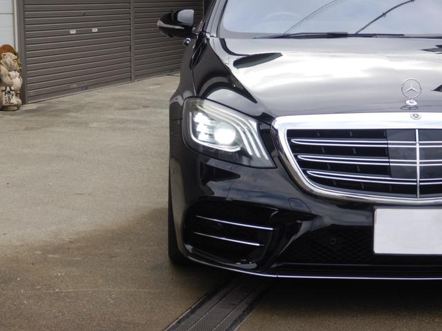 Ｓクラス Ｓ４００　ＡＭＧライン　後期モデル　レザーエクスクルーシブＰＫＧ　黒レザー（ヒーター＆ベンチレーション）マッサージ機能付　パノラミックスライディングルーフ　レーダーセーフティＰＫＧ　ブルメスタサウンド　ロアリング　ＨＵＤ（3枚目）