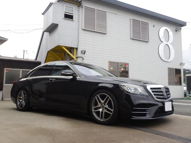 Ｓクラス Ｓ４００　ＡＭＧライン　後期モデル　レザーエクスクルーシブＰＫＧ　黒レザー（ヒーター＆ベンチレーション）マッサージ機能付　パノラミックスライディングルーフ　レーダーセーフティＰＫＧ　ブルメスタサウンド　ロアリング　ＨＵＤ（6枚目）