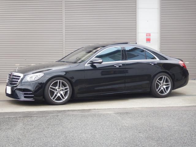 Ｓクラス Ｓ４００　ＡＭＧライン　後期モデル　レザーエクスクルーシブＰＫＧ　黒レザー（ヒーター＆ベンチレーション）マッサージ機能付　パノラミックスライディングルーフ　レーダーセーフティＰＫＧ　ブルメスタサウンド　ロアリング　ＨＵＤ（7枚目）