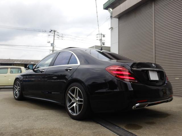 Ｓクラス Ｓ４００　ＡＭＧライン　後期モデル　レザーエクスクルーシブＰＫＧ　黒レザー（ヒーター＆ベンチレーション）マッサージ機能付　パノラミックスライディングルーフ　レーダーセーフティＰＫＧ　ブルメスタサウンド　ロアリング　ＨＵＤ（13枚目）