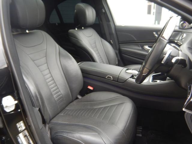 Ｓクラス Ｓ４００　ＡＭＧライン　後期モデル　レザーエクスクルーシブＰＫＧ　黒レザー（ヒーター＆ベンチレーション）マッサージ機能付　パノラミックスライディングルーフ　レーダーセーフティＰＫＧ　ブルメスタサウンド　ロアリング　ＨＵＤ（18枚目）