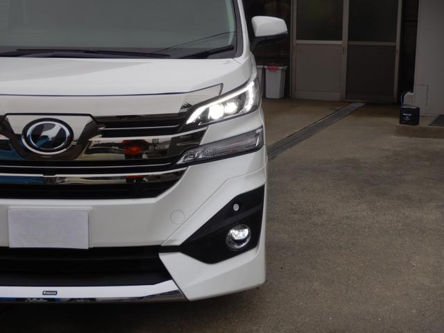 ヴェルファイア ３．５ＺＡ　Ｇエディション　禁煙　７人乗り　黒レザー　モデリスタエアロ　ＪＢＬ　メーカーナビ　全方位モニター　リヤエンタ　ＥＴＣ　衝突軽減ブレーキ　両側電動スライド　パワーバックドア　ツインムーンルーフ　１８アルミ　レグノタイヤ（4枚目）