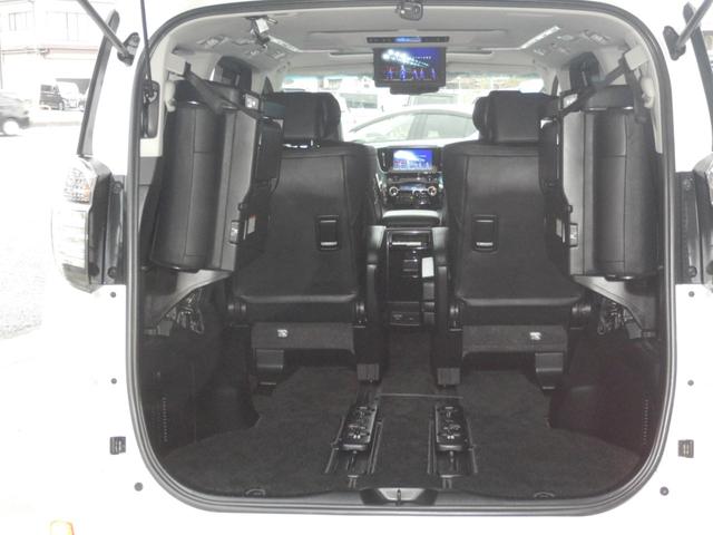 ヴェルファイア ３．５ＺＡ　Ｇエディション　禁煙　７人乗り　黒レザー　モデリスタエアロ　ＪＢＬ　メーカーナビ　全方位モニター　リヤエンタ　ＥＴＣ　衝突軽減ブレーキ　両側電動スライド　パワーバックドア　ツインムーンルーフ　１８アルミ　レグノタイヤ（23枚目）