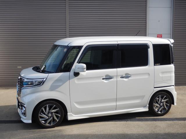 スペーシアカスタム ハイブリッドＸＳターボ　イクリプスナビＴＶ　バックカメラ　ＥＴＣ　ＬＥＤヘッドライト　両側パワースライドドア　ダウンサス取付（純正有）（6枚目）