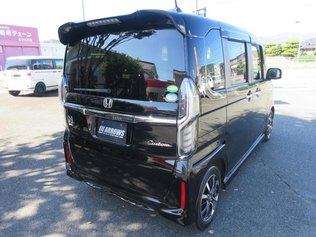 Ｎ－ＢＯＸカスタム Ｇ・Ｌホンダセンシング　ワンオーナー禁煙車　純正Ｂｌｕｅｔｏｏｔｈ対応ナビ　バックモニター　ＥＴＣ　両側パワースライド　前席シートヒーター　アダプティブクルーズコントロール　　衝突被害軽減ブレーキ　オートライト（5枚目）