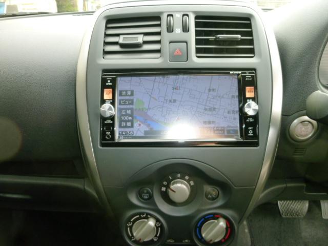 マーチ X Vセレクション 社外アルミホイール スマートキー オートライト ナビ テレビ(17枚目)