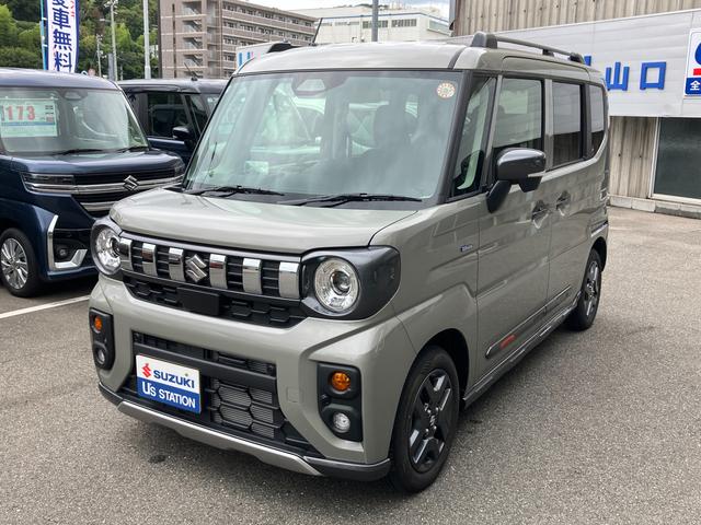 スペーシアギア ギア HYBRID XZ 試乗車アップ 前後ブレーキサポート 試乗車アップ 前後ブレーキサポート 電動パーキングブレーキ ヘッドアップディスプレイ サイドカーテンエアバッグ オートエアコン シートヒーター ステアリングヒーター(7枚目)