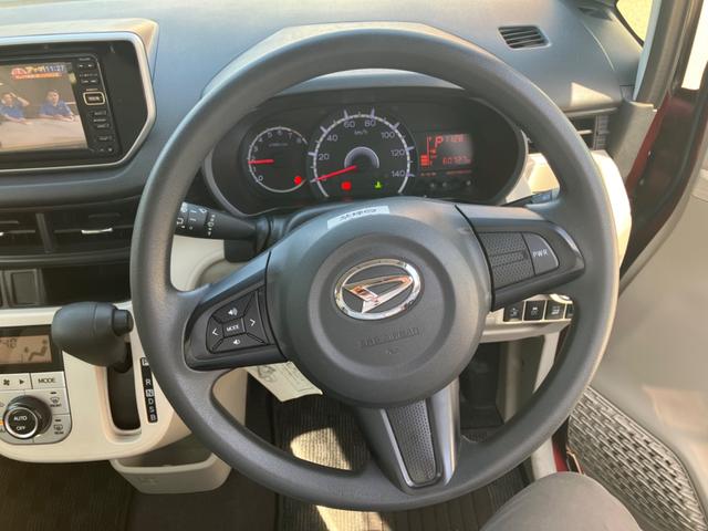 ムーヴ X SA バックカメラ ナビ TV 衝突被害軽減システム スマートキー アイドリングストップ ベンチシート CVT 盗難防止システム ABS ESC アルミホイール 衝突安全ボディ エアコン パワーステアリング(3枚目)