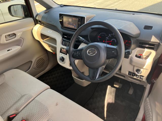 ムーヴ X SA バックカメラ ナビ TV 衝突被害軽減システム スマートキー アイドリングストップ ベンチシート CVT 盗難防止システム ABS ESC アルミホイール 衝突安全ボディ エアコン パワーステアリング(13枚目)