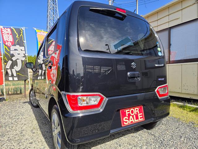 ワゴンR ハイブリッドFX 4WD 社外ナビ TV ヘッドアップディスプレイ スマートキー ブレーキサポート 14インチアルミ 半年保証付(11枚目)