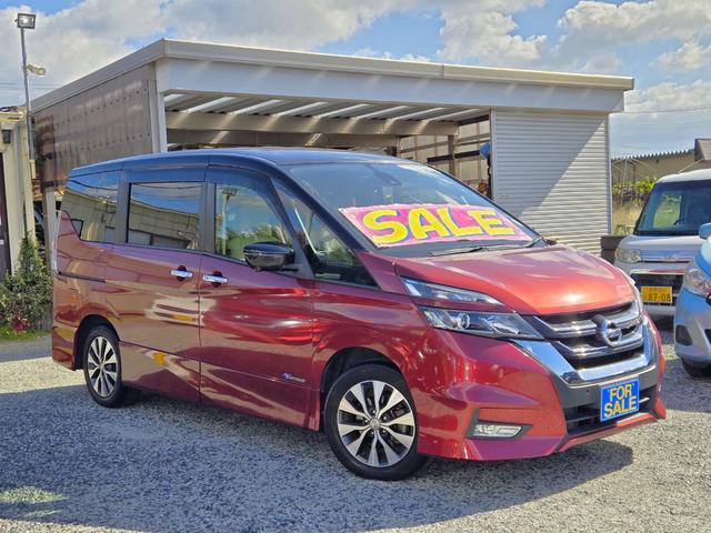 セレナ ハイウェイスター　セーフティーパックＢ　ハンズフリースライドドア　アラウンドビューモニター　プロパイロット　スマートミラー　９インチナビ　フリップダウンモニター　エマージェンシーブレーキ　踏み間違い防止　半年保証付（2枚目）