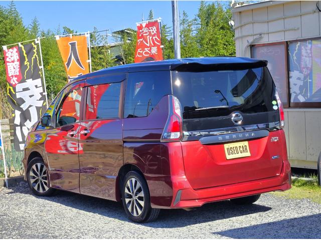 セレナ ハイウェイスター セーフティーパックB ハンズフリースライドドア アラウンドビューモニター プロパイロット スマートミラー 9インチナビ フリップダウンモニター エマージェンシーブレーキ 踏み間違い防止 半年保証付(9枚目)