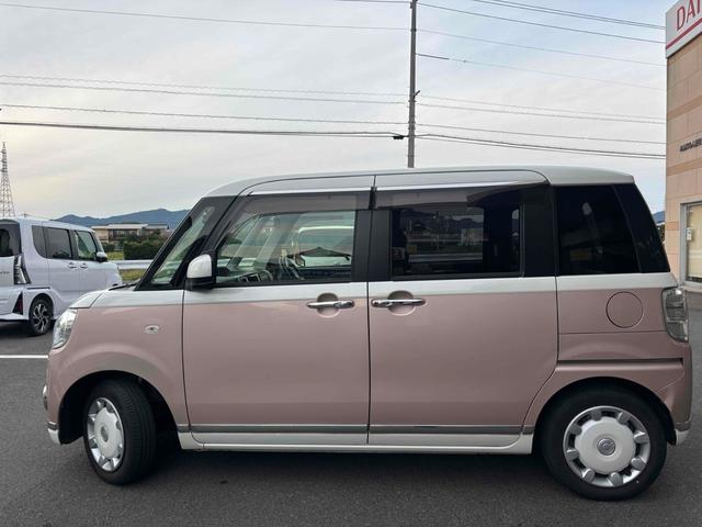 ムーヴキャンバス Xブラックインテリアリミテッド SAIII 全周囲カメラ 両側電動スライドドア TV 衝突被害軽減システム オートマチックハイビーム オートライト スマートキー アイドリングストップ 電動格納ミラー ベンチシート CVT 盗難防止システム(15枚目)