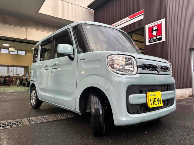 スペーシア ハイブリッドG ETC 両側スライドドア クリアランスソナー レーンアシスト 衝突被害軽減システム オートライト スマートキー アイドリングストップ 電動格納ミラー スタッドレスタイヤ有り(12枚目)