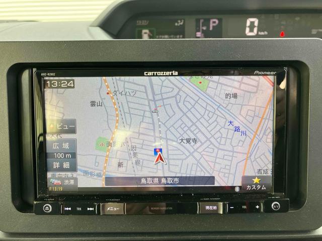 タント Ｘ　４ＷＤ　バックカメラ　両側スライド・片側電動　ナビ　ＴＶ　クリアランスソナー　レーンアシスト　衝突被害軽減システム　ＬＥＤヘッドランプ　スマートキー　アイドリングストップ　電動格納ミラー　シートヒータ（5枚目）