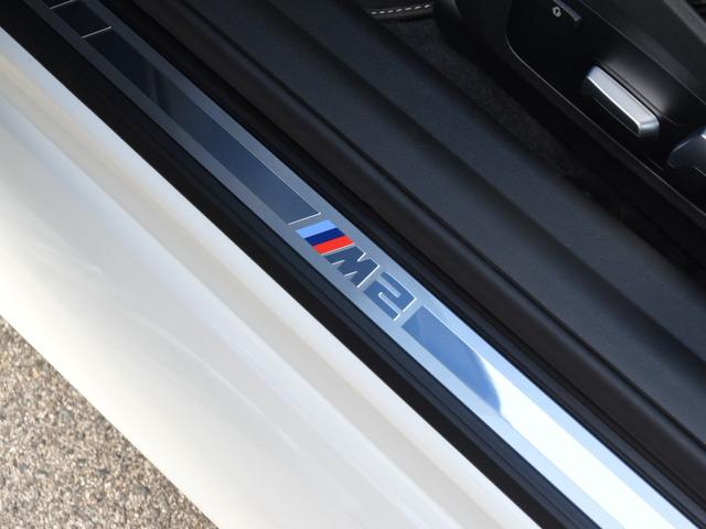 Ｍ２ ベースグレード　６速ＭＴ　Ｍレーストラックパッケージ　１９／２０インチＡＷ　　コンパウンドブレーキ　レッドキャリパー　カーボン　ルーフ　トリム　バケットシート　黒革メリノＦヒーター　アダプティブＭサス　Ｍシートベルト（37枚目）