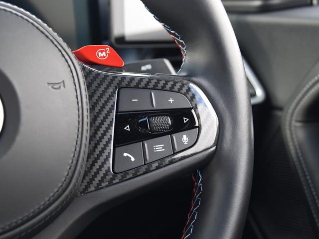 Ｍ２ ベースグレード　６速ＭＴ　Ｍレーストラックパッケージ　１９／２０インチＡＷ　　コンパウンドブレーキ　レッドキャリパー　カーボン　ルーフ　トリム　バケットシート　黒革メリノＦヒーター　アダプティブＭサス　Ｍシートベルト（43枚目）