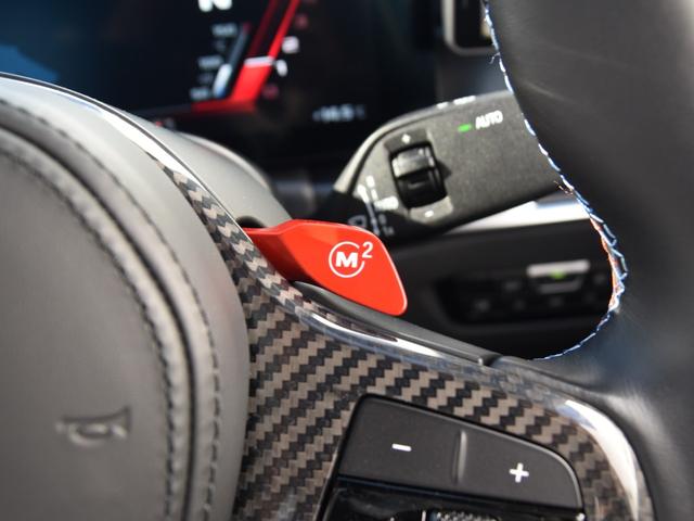 Ｍ２ ベースグレード　６速ＭＴ　Ｍレーストラックパッケージ　１９／２０インチＡＷ　　コンパウンドブレーキ　レッドキャリパー　カーボン　ルーフ　トリム　バケットシート　黒革メリノＦヒーター　アダプティブＭサス　Ｍシートベルト（46枚目）
