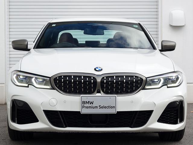 ３シリーズ Ｍ３４０ｉ　ｘＤｒｉｖｅ　茶革　シートヒーター　ランバーサポート　ｈａｒｍａｎ／ｋａｒｄｏｎ　アダプティブＭサス　１９ＡＷ　ヘッドアップディスプレイ　レーザーライト　オートトランク　純正ナビ地デジ　パークアシストプラス（5枚目）