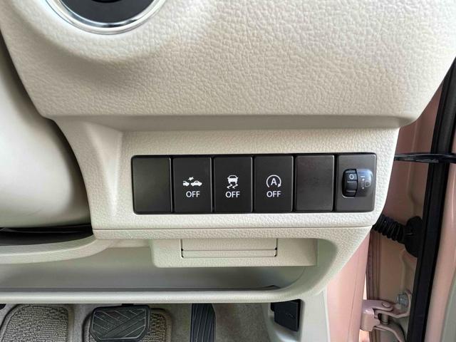 アルトラパン 衝突被害軽減システム スマートキー アイドリングストップ 電動格納ミラー シートヒーター ベンチシート CVT ESC CD USB エアコン パワーステアリング パワーウィンドウ(10枚目)