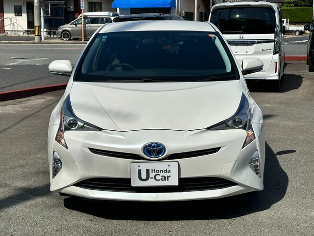 プリウス S 当社下取車 ナビ バックカメラ フルセグTV LEDヘッドライト オートライト Bluetooth接続 アルミホイール ETC 横滑り抑制装置 スマートキー スペアキー ルームクリーニング済み(10枚目)