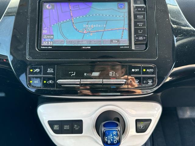 プリウス S 当社下取車 ナビ バックカメラ フルセグTV LEDヘッドライト オートライト Bluetooth接続 アルミホイール ETC 横滑り抑制装置 スマートキー スペアキー ルームクリーニング済み(32枚目)