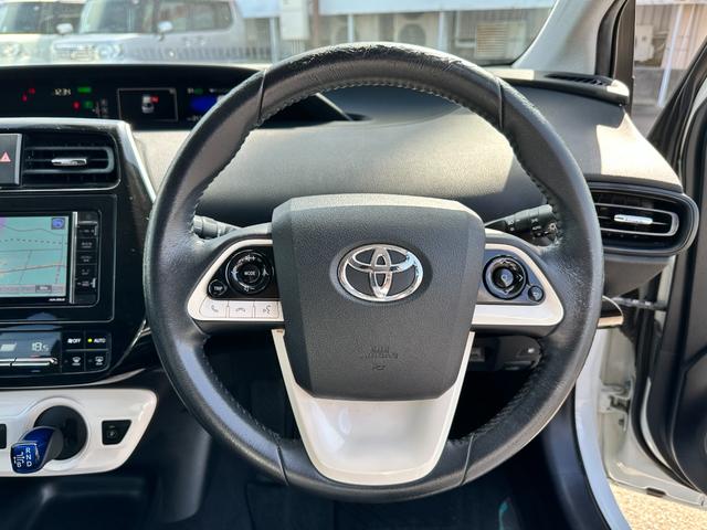 プリウス S 当社下取車 ナビ バックカメラ フルセグTV LEDヘッドライト オートライト Bluetooth接続 アルミホイール ETC 横滑り抑制装置 スマートキー スペアキー ルームクリーニング済み(38枚目)