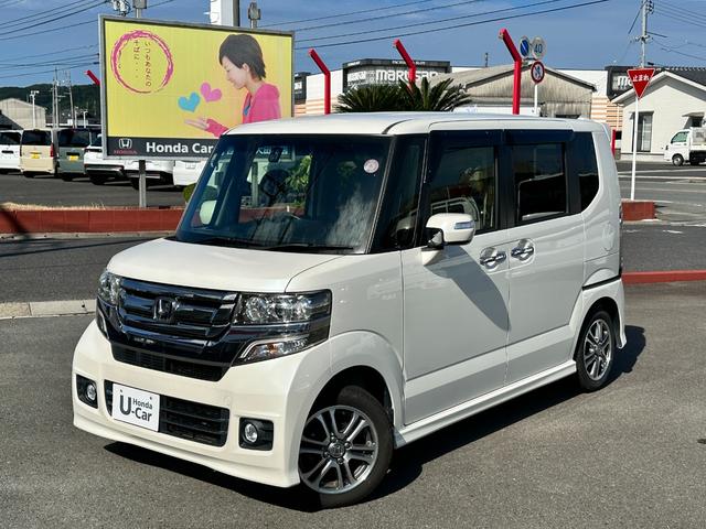 Ｎ－ＢＯＸカスタム Ｇ・Ｌパッケージ　メモリーナビ　バックカメラ　ＤＶＤ　ＣＤ録音　フルセグＴＶ　フロントドライブレコーダー　両側スライドドア片側電動スライドドア　ＨＩＤヘッドライト　オートライト　ルームクリーニング済み（10枚目）