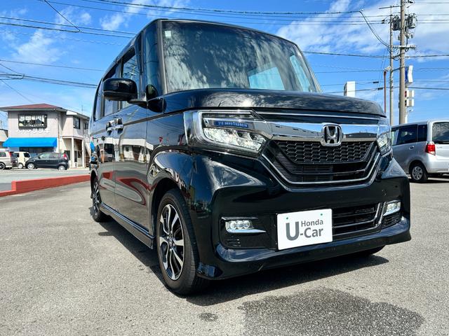 Ｎ－ＢＯＸカスタム Ｇ・Ｌホンダセンシング　ホンダセンシング　衝突軽減ブレーキ　車線逸脱抑制　オートライト　オートハイビーム　両側スライド片側電動スライドドア　横滑り抑制装置　ＬＥＤヘッドライト　ＬＥＤフォグライト　ルームクリーニング済み（7枚目）