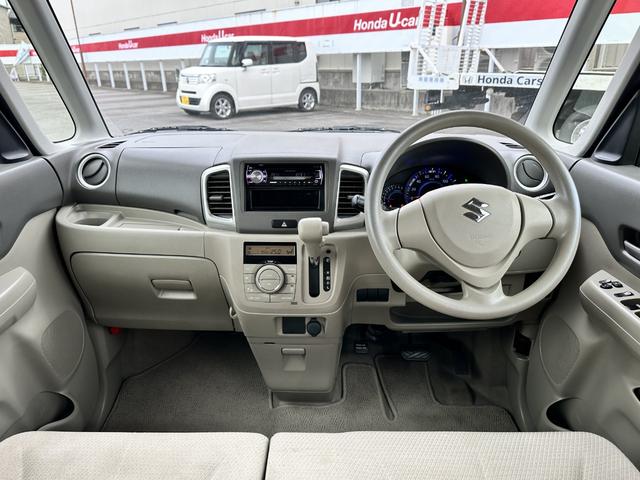 スペーシア G 当社下取車 両側スライドドア アイドリングストップ スマートキー プッシュスタートエンジンスイッチ アルミホイール オートエアコン CD USB入力 シートアンダートレー ルームクリーニング済み(2枚目)