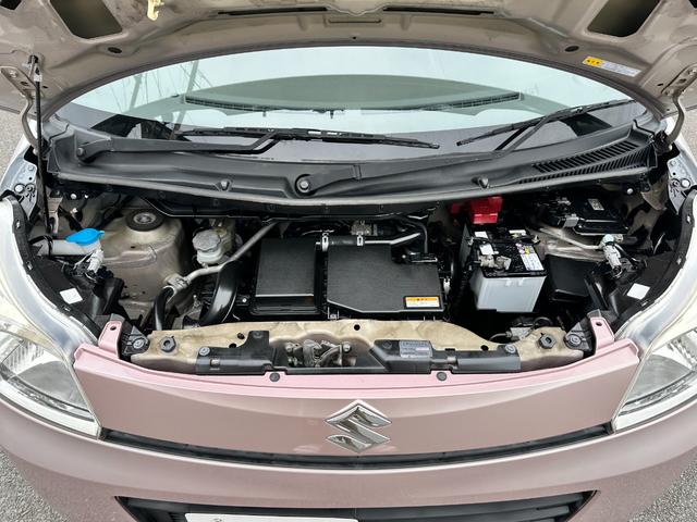 スペーシア G 当社下取車 両側スライドドア アイドリングストップ スマートキー プッシュスタートエンジンスイッチ アルミホイール オートエアコン CD USB入力 シートアンダートレー ルームクリーニング済み(4枚目)