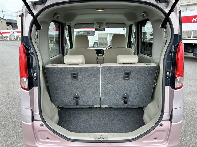 スペーシア G 当社下取車 両側スライドドア アイドリングストップ スマートキー プッシュスタートエンジンスイッチ アルミホイール オートエアコン CD USB入力 シートアンダートレー ルームクリーニング済み(26枚目)