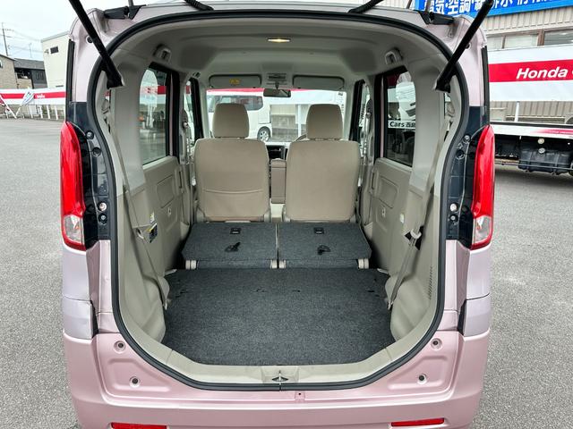 スペーシア G 当社下取車 両側スライドドア アイドリングストップ スマートキー プッシュスタートエンジンスイッチ アルミホイール オートエアコン CD USB入力 シートアンダートレー ルームクリーニング済み(27枚目)