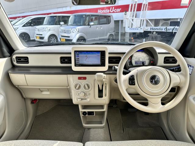 アルトラパン L 当社下取車 1オーナー 禁煙車 衝突軽減ブレーキ 全方位カメラ メモリーナビ 運転席側シートヒーター USB入力 TV Bluetooth接続 スマートキー 両席エアバック ルームクリーニング済み(2枚目)