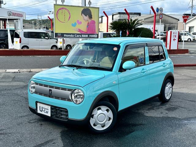 アルトラパン L 当社下取車 1オーナー 禁煙車 衝突軽減ブレーキ 全方位カメラ メモリーナビ 運転席側シートヒーター USB入力 TV Bluetooth接続 スマートキー 両席エアバック ルームクリーニング済み(9枚目)