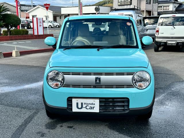 アルトラパン L 当社下取車 1オーナー 禁煙車 衝突軽減ブレーキ 全方位カメラ メモリーナビ 運転席側シートヒーター USB入力 TV Bluetooth接続 スマートキー 両席エアバック ルームクリーニング済み(10枚目)