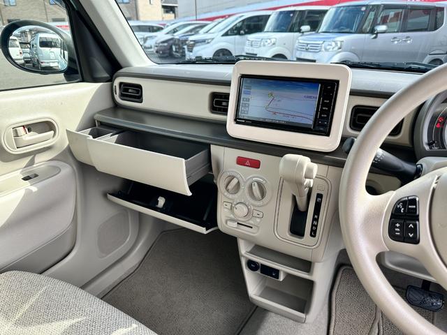 アルトラパン L 当社下取車 1オーナー 禁煙車 衝突軽減ブレーキ 全方位カメラ メモリーナビ 運転席側シートヒーター USB入力 TV Bluetooth接続 スマートキー 両席エアバック ルームクリーニング済み(29枚目)